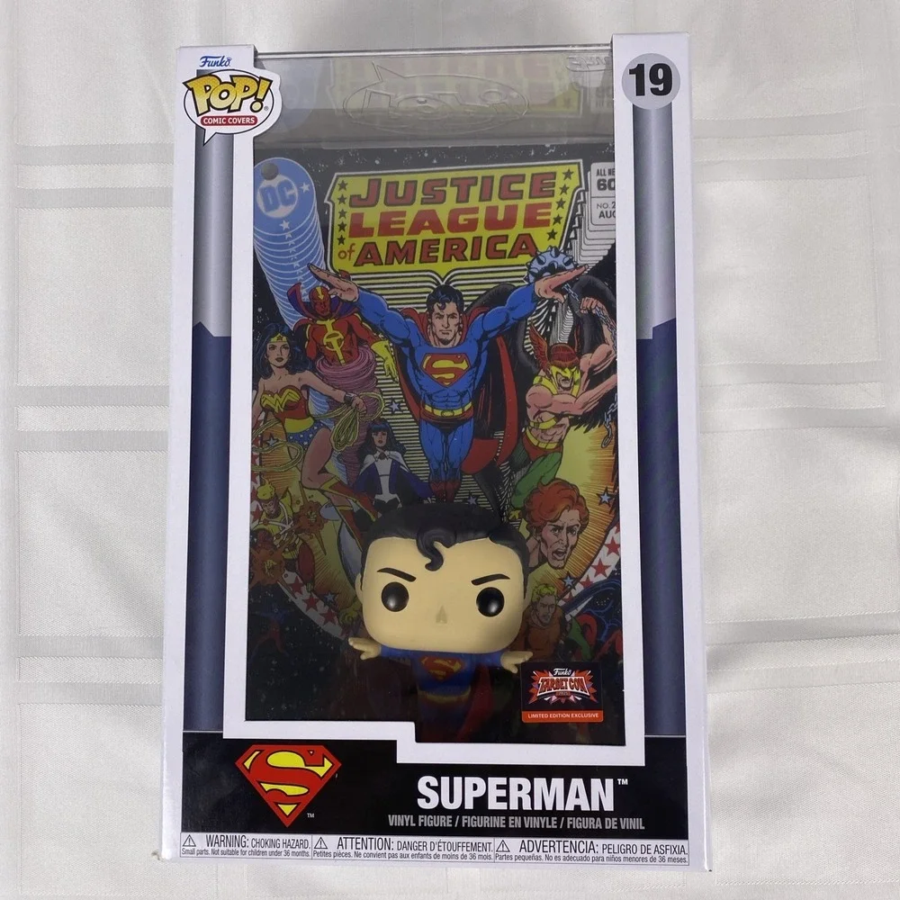 Funko Pop! Comic Book Cover: DC Universe - Superman - Target (Exclusive) #19